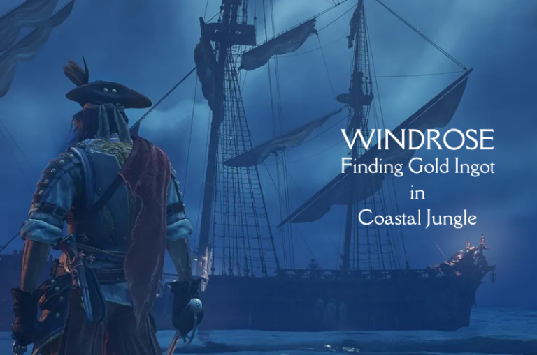 How to Gold Ingot in Coastal Jungle - Windrose