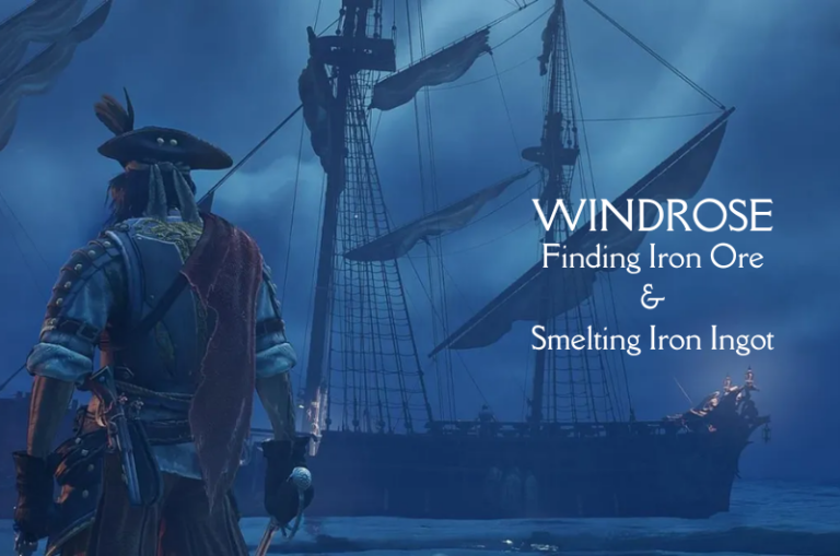 Finding Iron Ore and Smelting Iron Ingot - Windrose