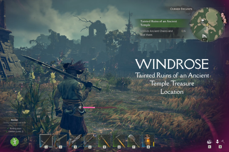 Tainted Ruins of an Ancient Temple Treasure Locations - Windrose