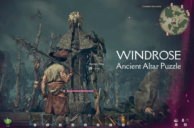 Ancient Altars Puzzle - Windrose