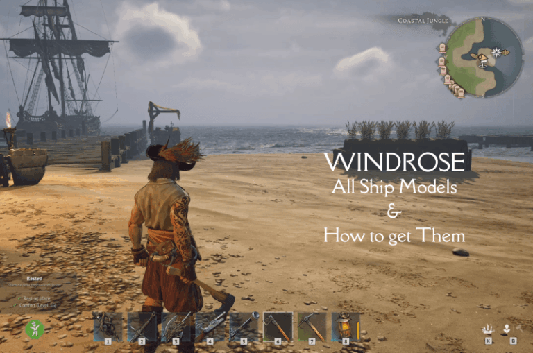 All Ship Models & How To Get Them - Windrose