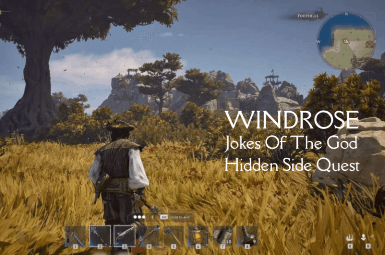 Jokes Of The God Hidden Side Quest - Windrose