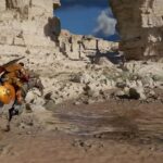 Soluzione delle rovine rocciose di Beardtree Hills – Deserto cremisi