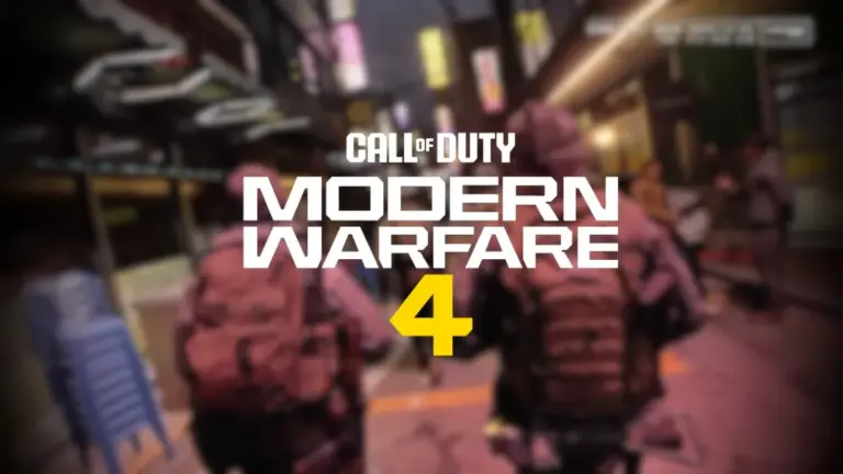 COD Modern Warfare 4