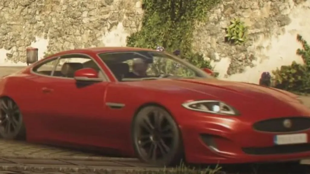 Jaguar XK usata dai villain in 007 First Light