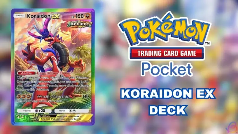 Pokemon TCG Pocket Koraidon EX deck
