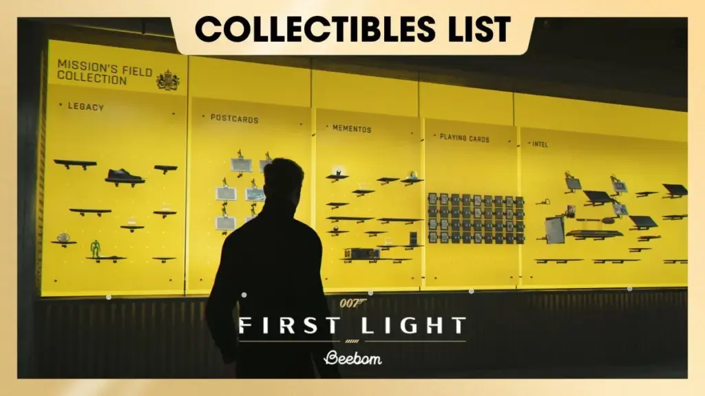 007 First Light collectibles