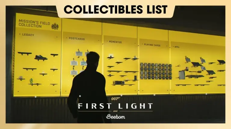 007 First Light collectibles