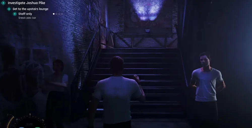 Usare il timbro per accedere a una zona in 007 First Light