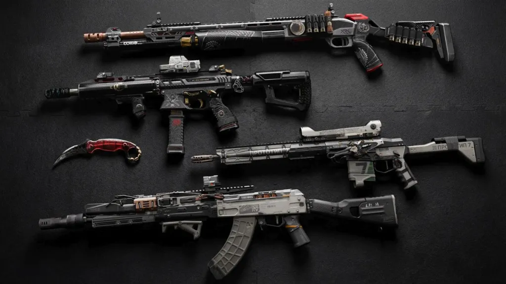 Collezione di armi Signature di Call of Duty Modern Warfare 4
