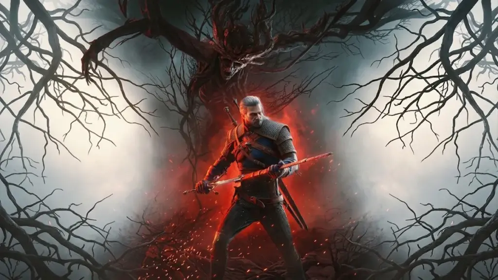 Geralt of Rivia in The Witcher 3 Songs of the Past DLC