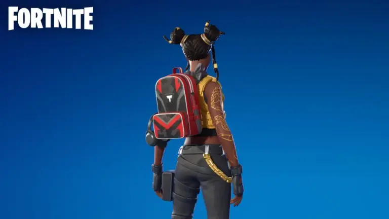 Fortnite Typical Gamer back bling