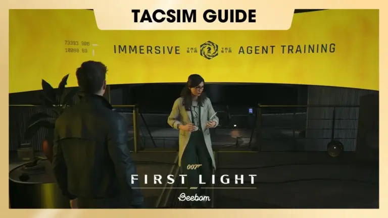 007 First Light Tacsim mode guide