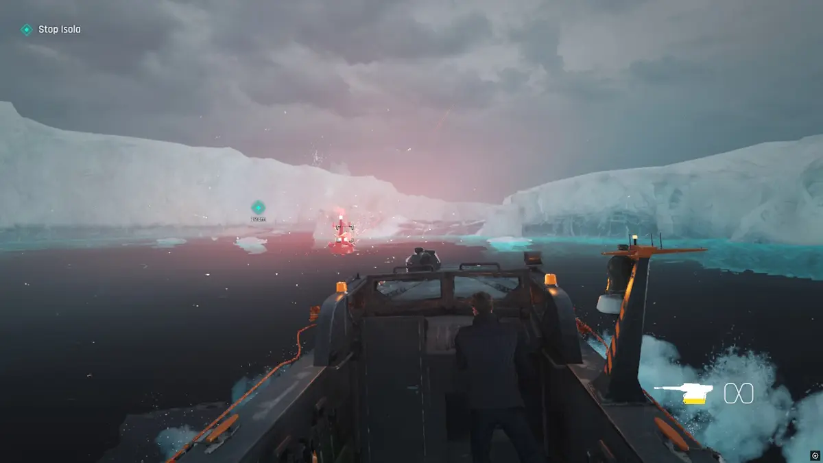 Altra imbarcazione in azione nel gioco 007 First Light