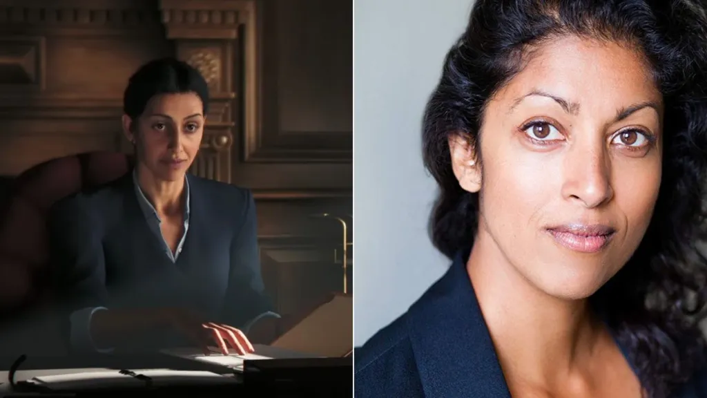 Priyanga Burford nei panni di M in 007 First Light