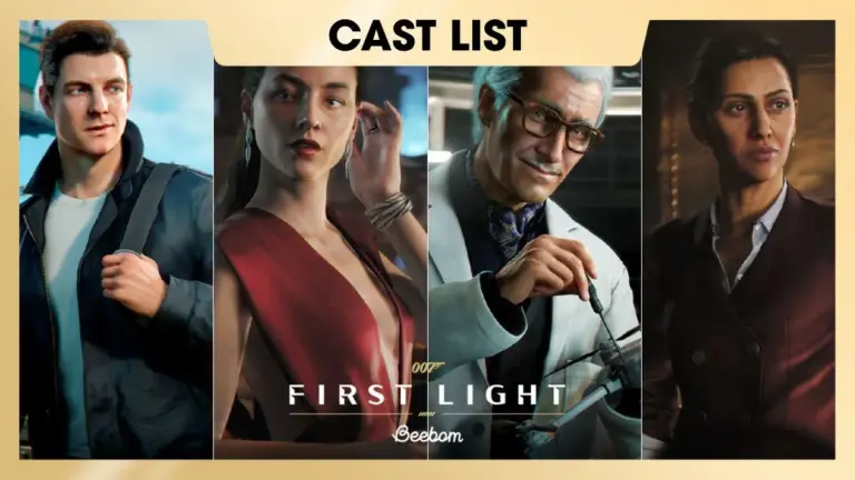 007 First Light Cast
