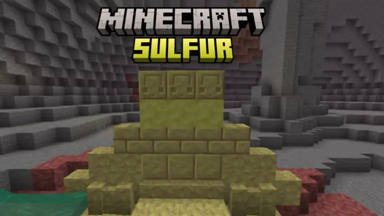 How to Get Sulfur in Minecraft