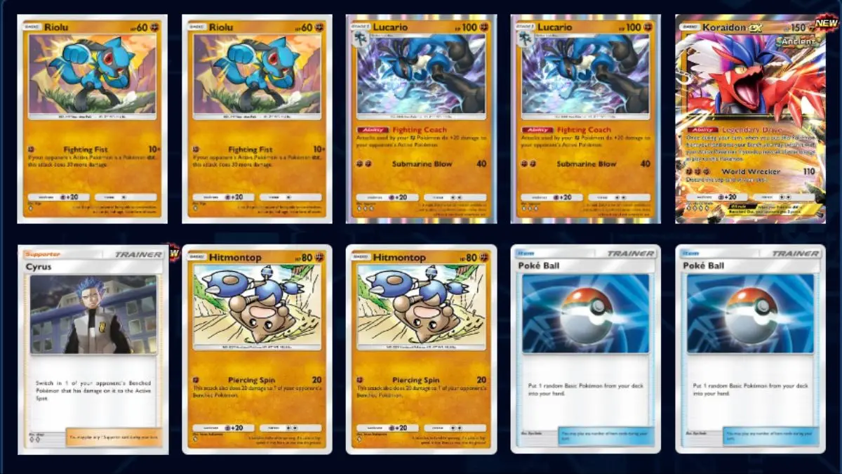 Deck Koraidon EX in Pokemon TCG Pocket, preparato da Arnamoy Das