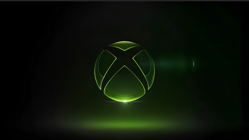 Schermata di avvio dell'Xbox