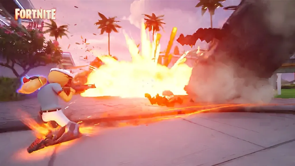 The Seven Power Boots in Fortnite Chapter 7 Season 3