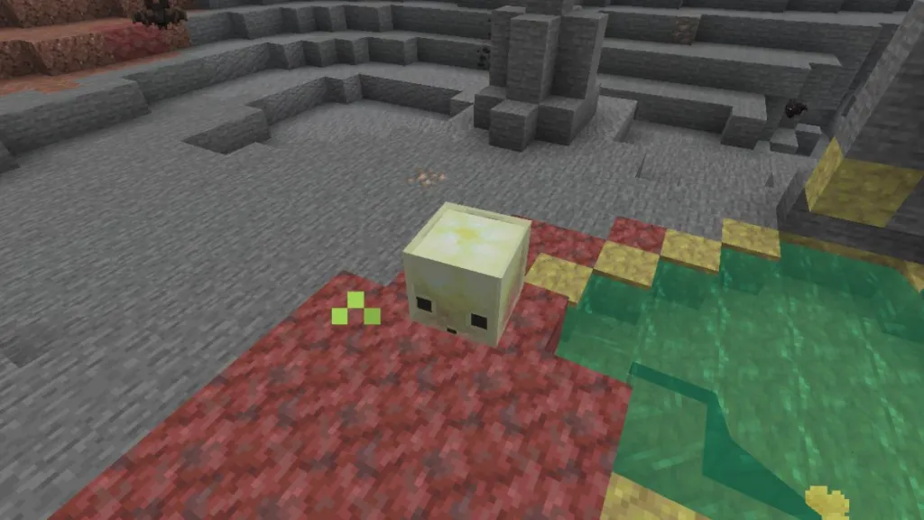 Caverna di Zolfo dove compare il Sulfur Cube