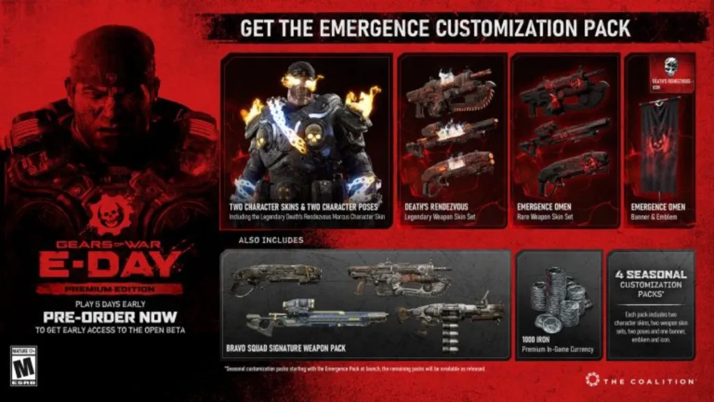 Premiazione della Premium Edition di Gears of War E‑Day