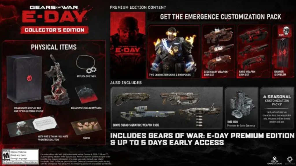 Collector’s Edition con statua e oggetti da collezione