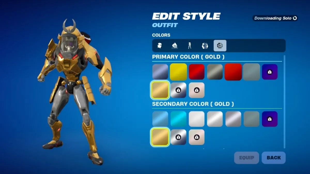Skin The Guardian con varianti di braccia, torso e casco