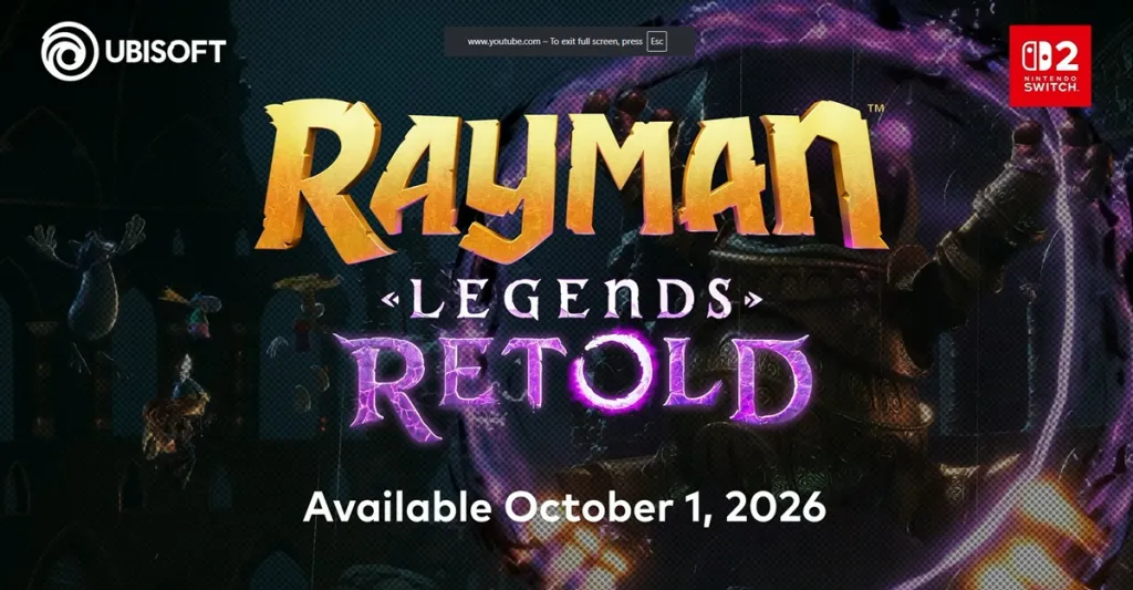 Rayman Legends Retold per Nintendo Switch 2