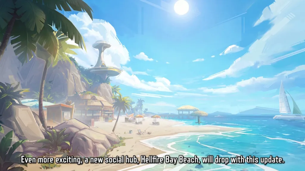 Hellfire Bay Beach, nuovo hub sociale estivo in Marvel Rivals