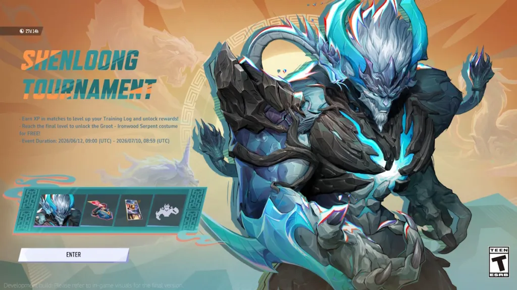 Illustrazione del torneo Shenloong in Marvel Rivals