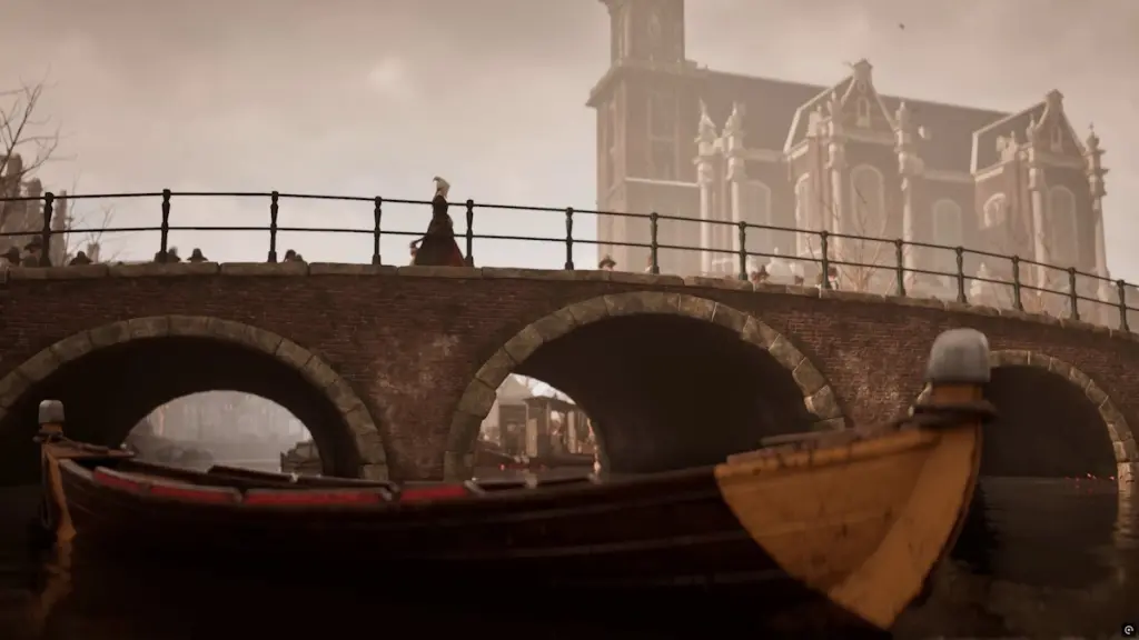 Dettaglio architettonico di Amsterdam 1666