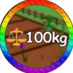 Medaglia 100kg Fruit – frutto da 100 kg