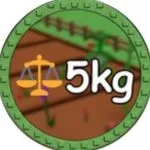 Medaglia 5kg Fruit – frutto da 5 kg
