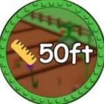 Medaglia 50ft Plant – pianta alta 50 piedi