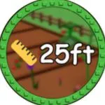 Medaglia 25ft Plant – pianta alta 25 piedi