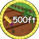 Medaglia 500ft Plant – pianta alta 500 piedi