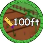 Medaglia 100ft Plant – pianta alta 100 piedi