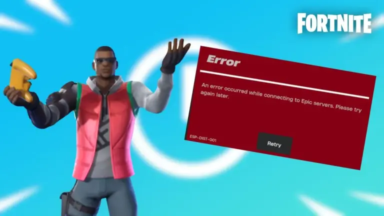Fortnite Esp-Dist-001 Error