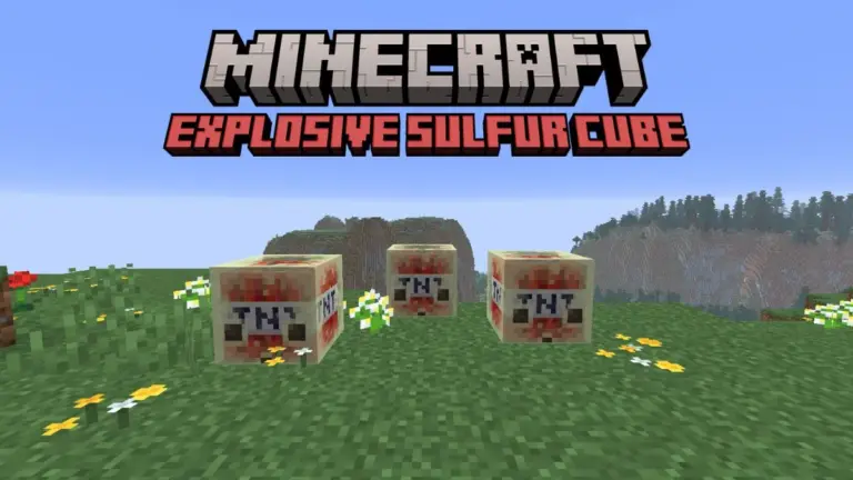 How to Get Explosive Sulfur Cube in Minecraft