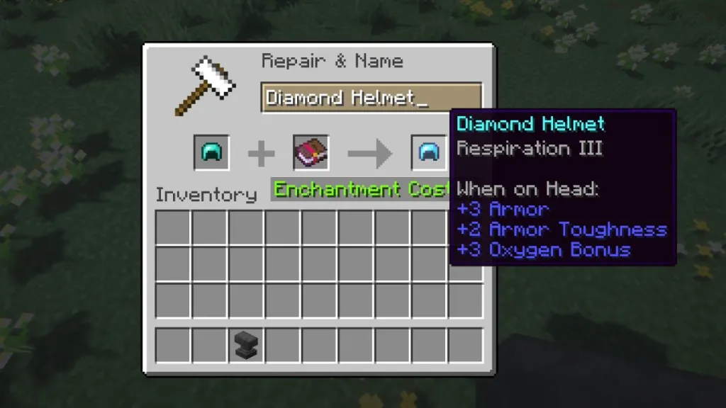 Incantesimo Respiration in Minecraft: ottenimento tramite libri incantati
