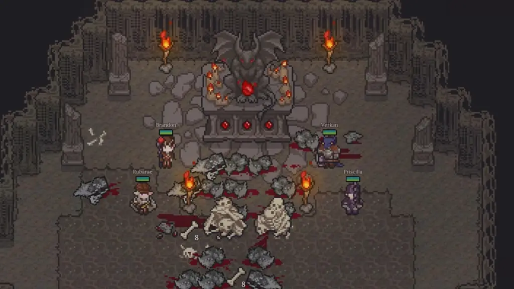 Gestione di una colonia in Dungeon Settlers, simulazione strategica