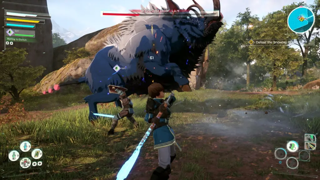 Scena di Echoes of Aincrad, avventura open‑world ispirata a Sword Art Online