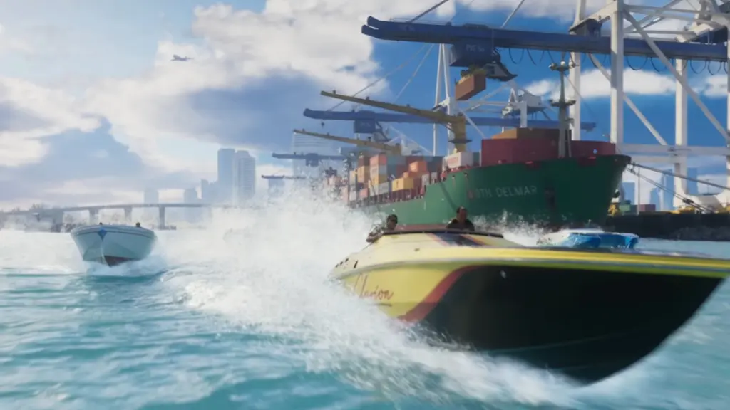 Speedboat Clarion in azione, visto nella copertina
