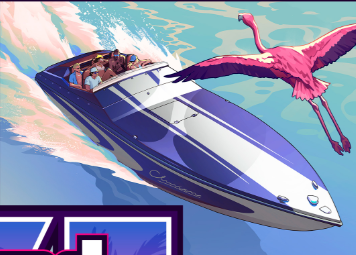 Speedboat Clarion sulla copertina GTA 6
