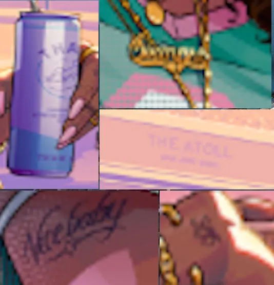 Tatuaggi di Jason e pistola brasiliana di Lucia
