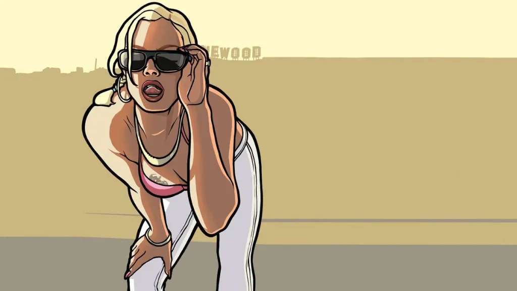 Rochell'le, cover girl di Grand Theft Auto San Andreas