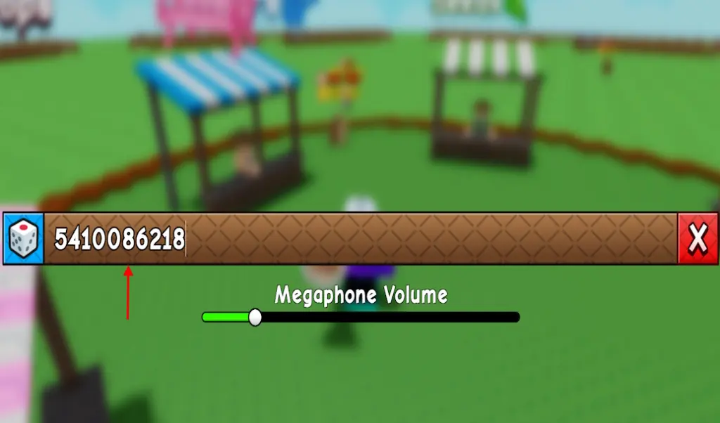 Campo ID canzone del Megaphone in Grow a Garden 2
