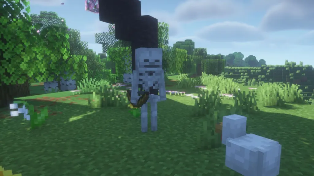 Scheletro che fornisce le ossa per il bone meal