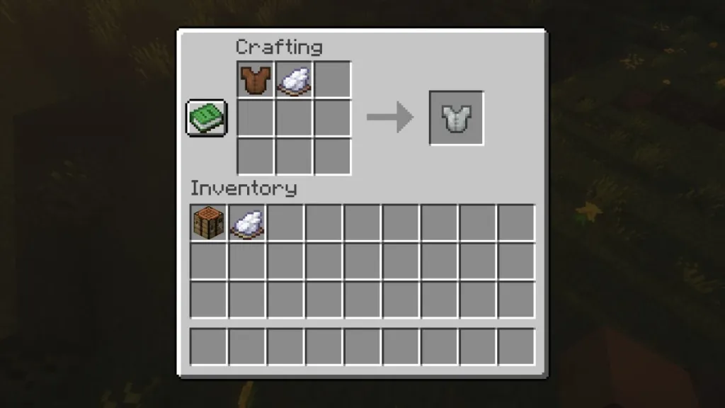 Dye bianco usato per armature e animali